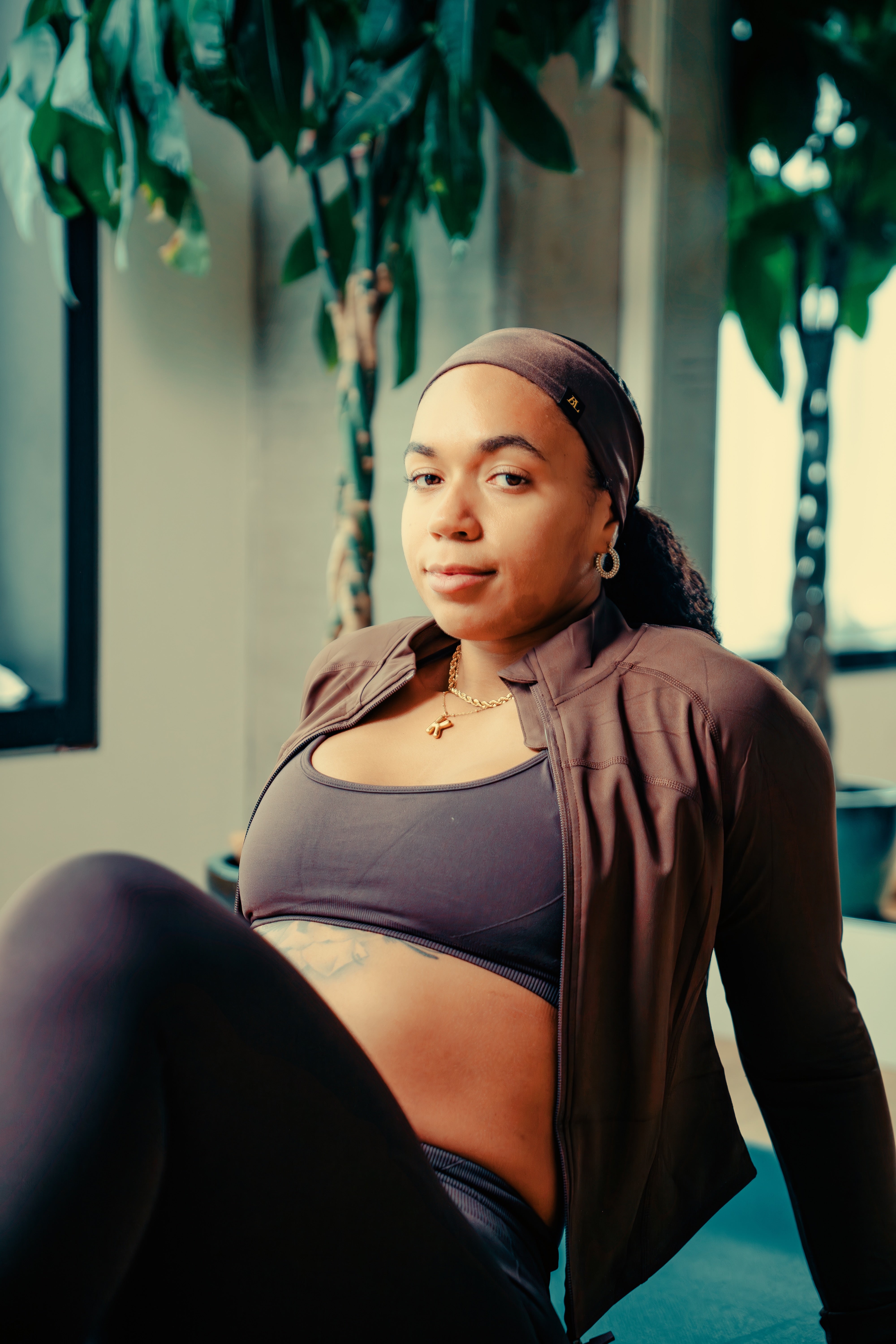 DiNA Headband - DARK CHOCOLATE