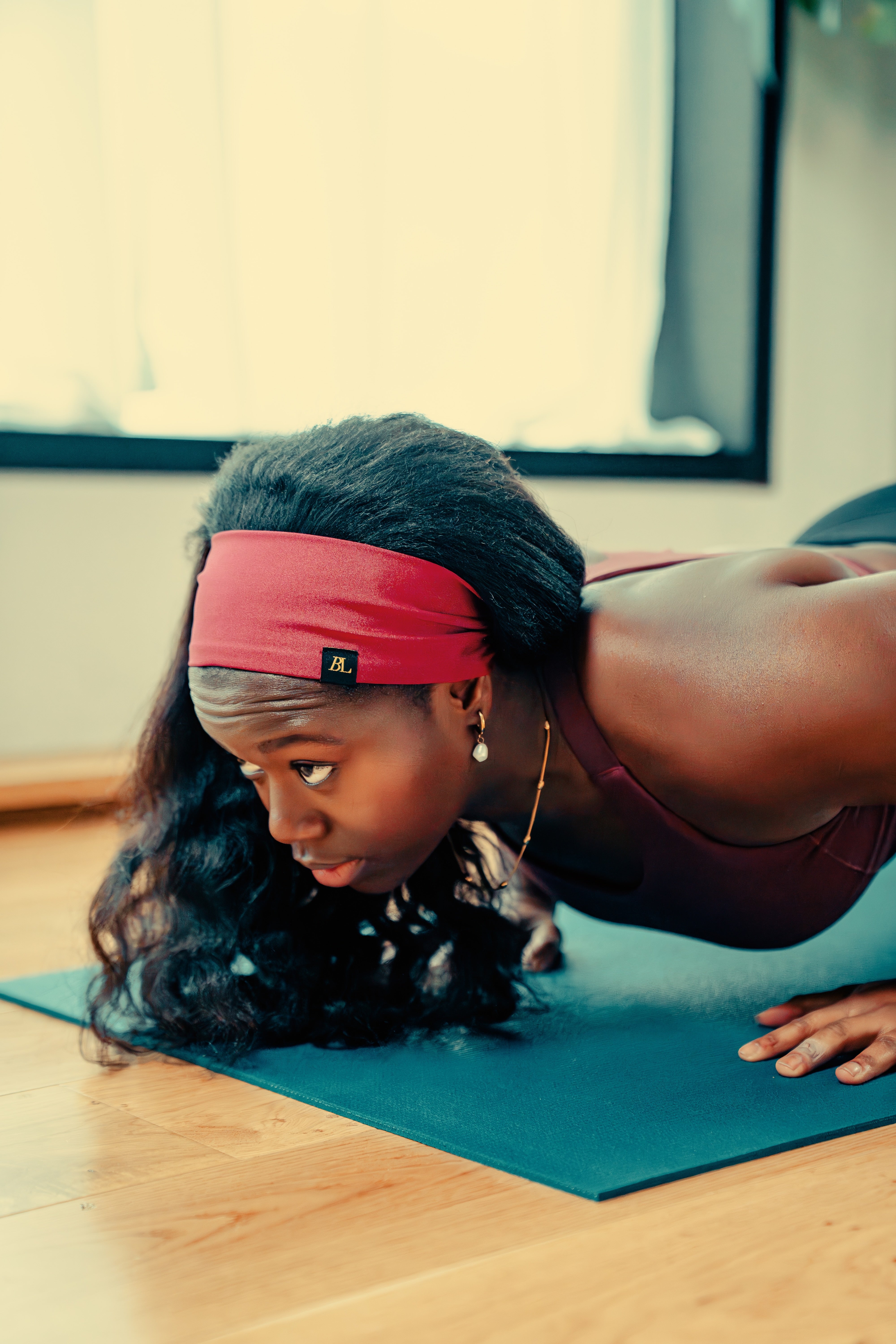DiNA Headband - BURGUNDY
