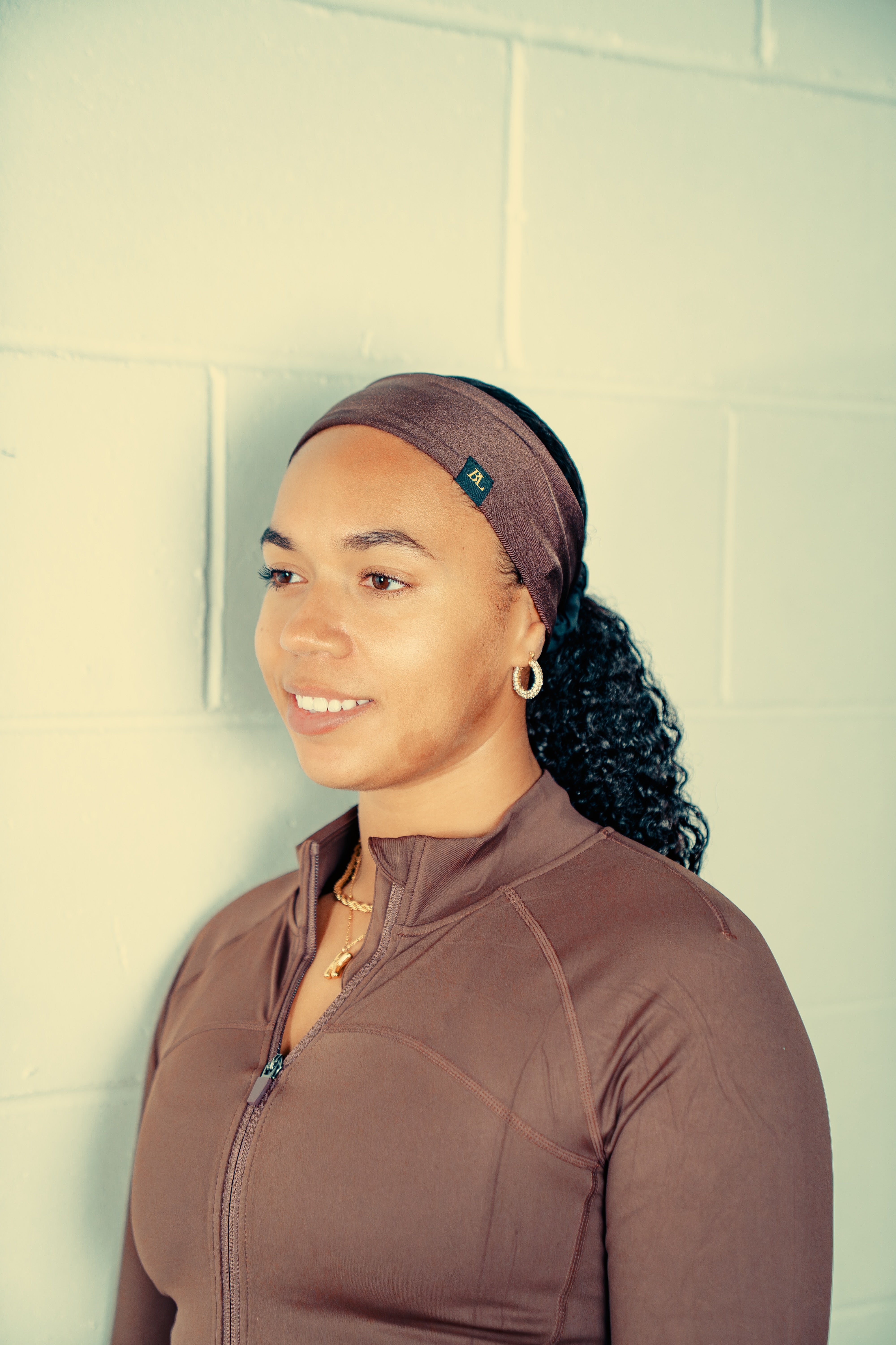 DiNA Headband - DARK CHOCOLATE