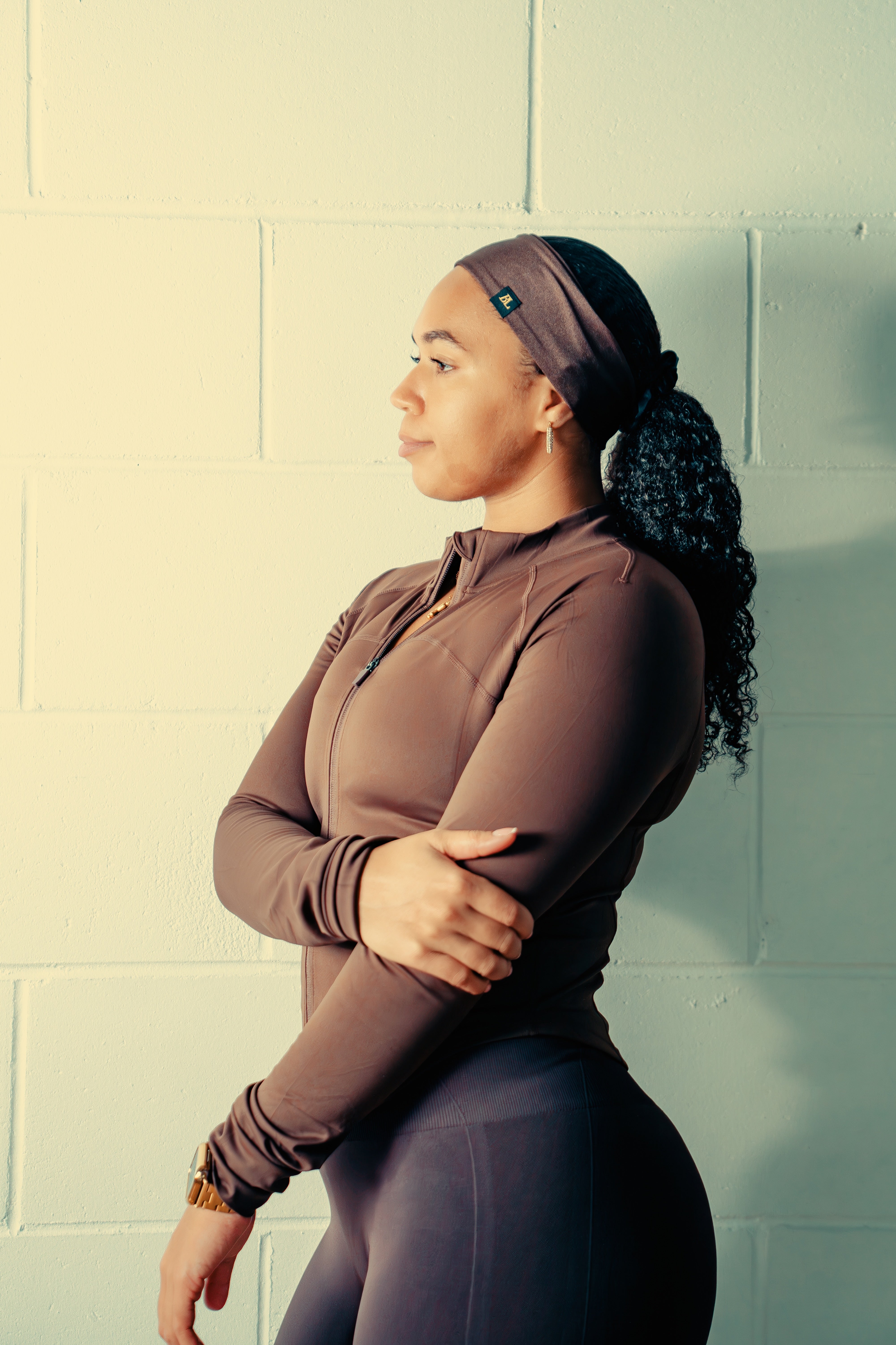 DiNA Headband - DARK CHOCOLATE